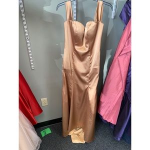 Gold Formal Dress